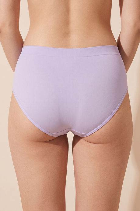 Zivame Medium Rise Full Coverage Seamless Hipster Panty (Pack of 3) - Multicolor — image 12